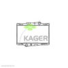 KAGER 31-3504 Radiator, engine cooling